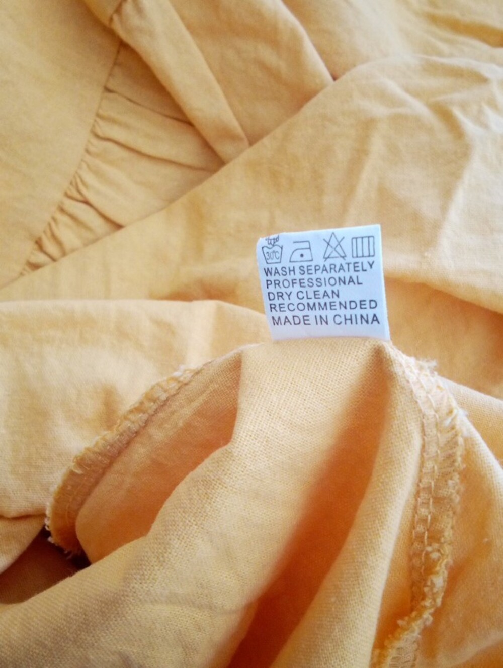 Women's Mustard Yellow Tiered Maxi Dress with V-Neck - Picture 8 of 12